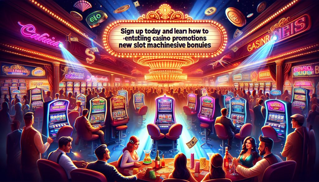 Kako sudjelovati u casino promocijama za nove automate